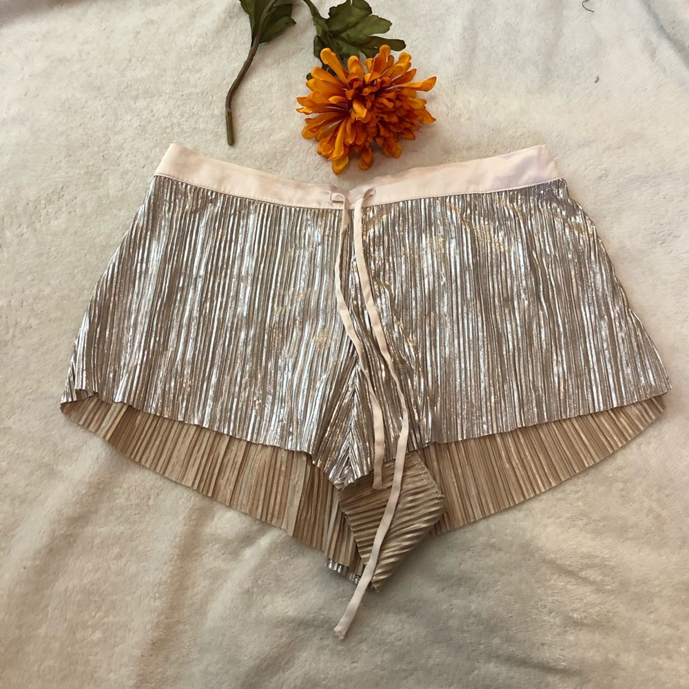 Victoria’s Secret Gold sleep shorts - Picture 2 of 6